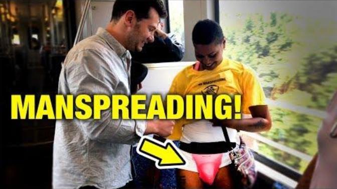 Girls, would you manspread if you had a dick and balls?