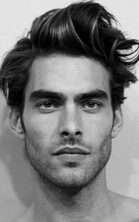 Why do most male model pose with stoned/drugged facial expression?