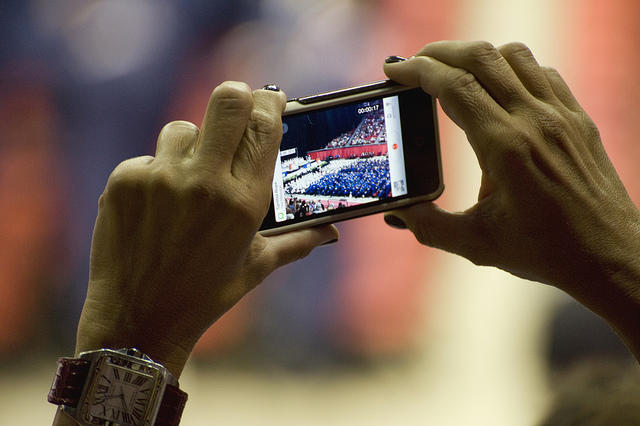 Should there be more laws on recording people in public with mobile devices?