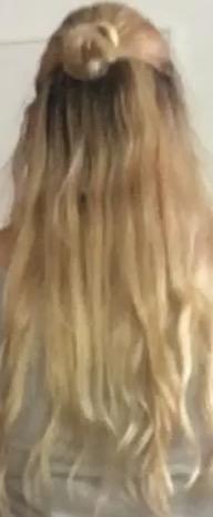 Do you think she should already bleach her hairline? Or does it look nice the way it is?