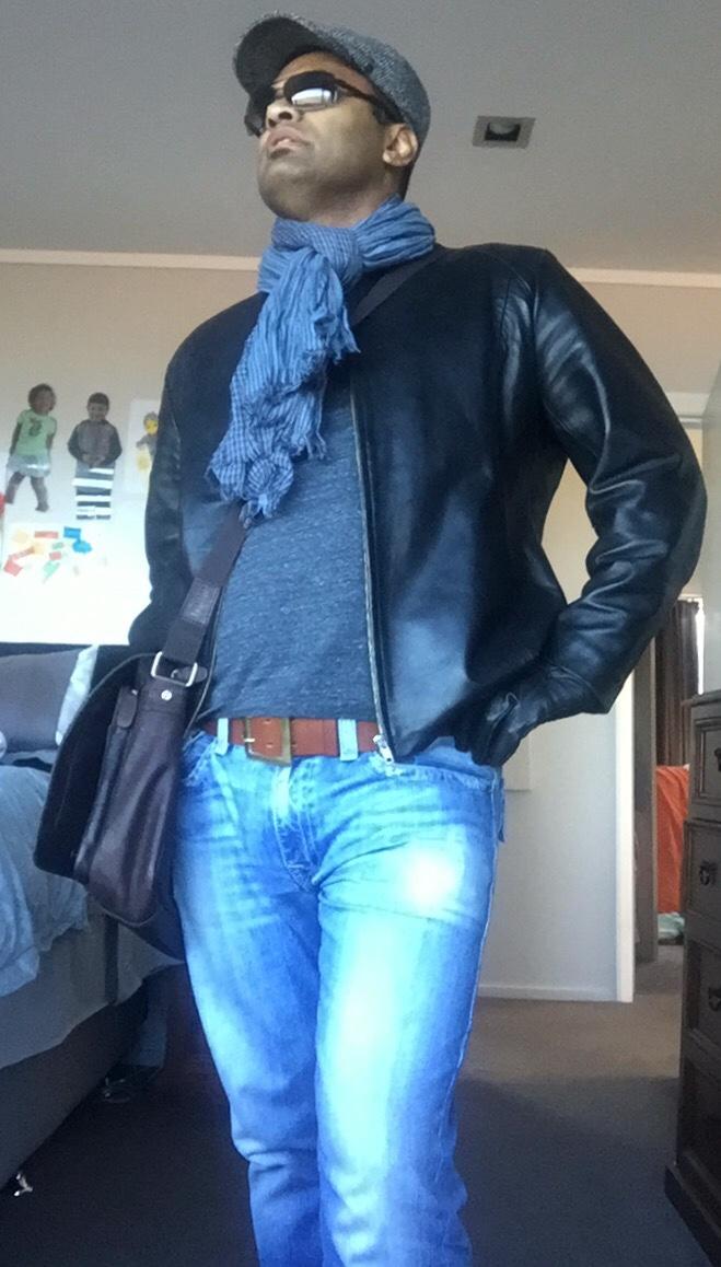 Leather jacket?