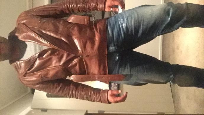 Leather jacket?