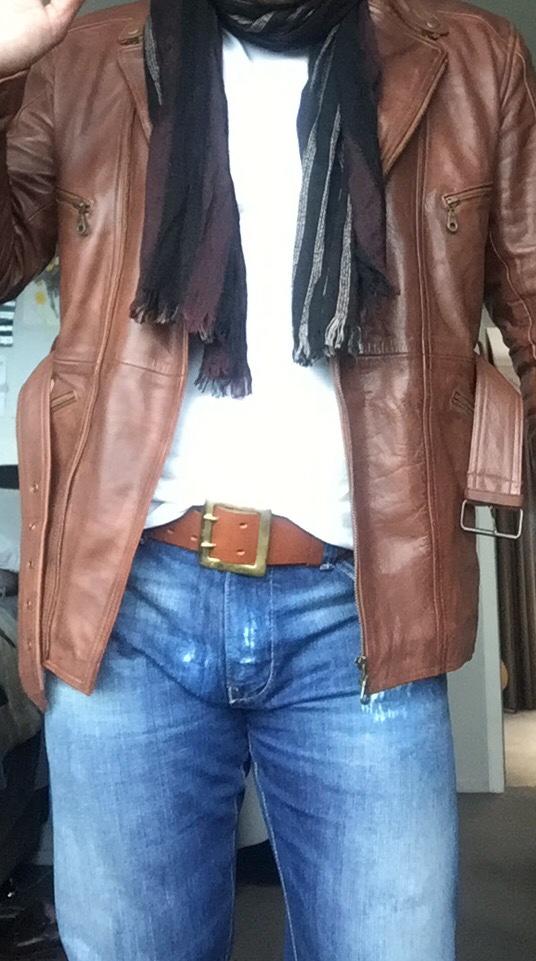 Leather jacket?