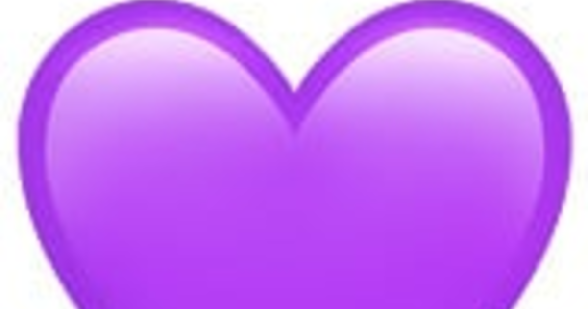 What does it mean when she sends a purple heart emoji? GirlsAskGuys