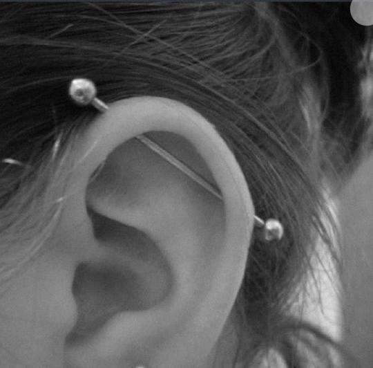 what do guys think about industrial piercing??