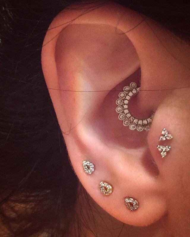 What do guys think about industrial piercing?