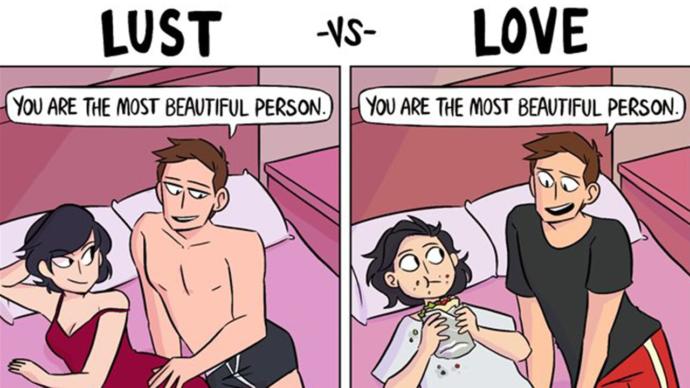 Are you more about Lust or Love at this point in your life?