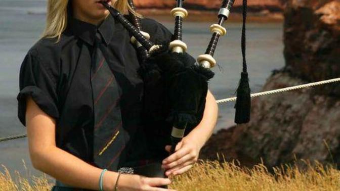 Girls Playing the bagpipes, Hot or Not?