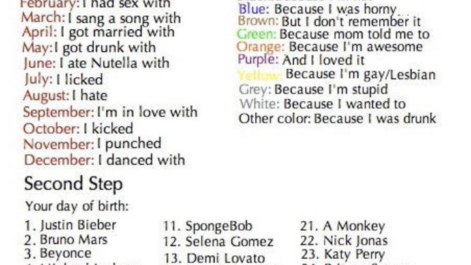 Make your own sentence?