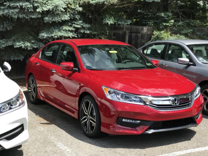 Which colored car? 