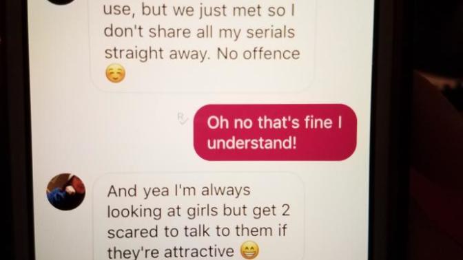 How do you know if someone is fake on kik?