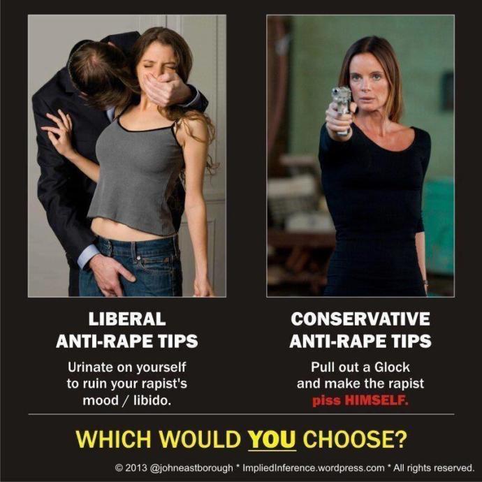 Is it me or conservative girls look like pushovers and soft? Seriously, do they lack any toughness?