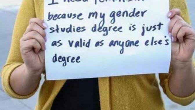 Do you consider Gender and Women's studies are valid degrees to be studied at College?