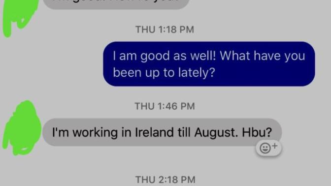 What does it mean when a girl reads your Facebook messages but doesn't reply back to them?