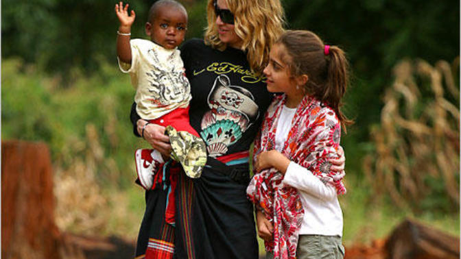 What's your opinion on celebrities adopting children from Third World countries?