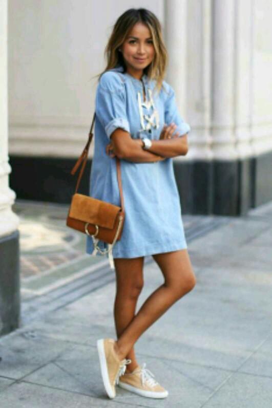 Dresses and Sneakers, Yes or no??