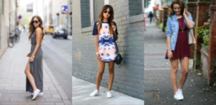 Dresses and Sneakers, Yes or no??