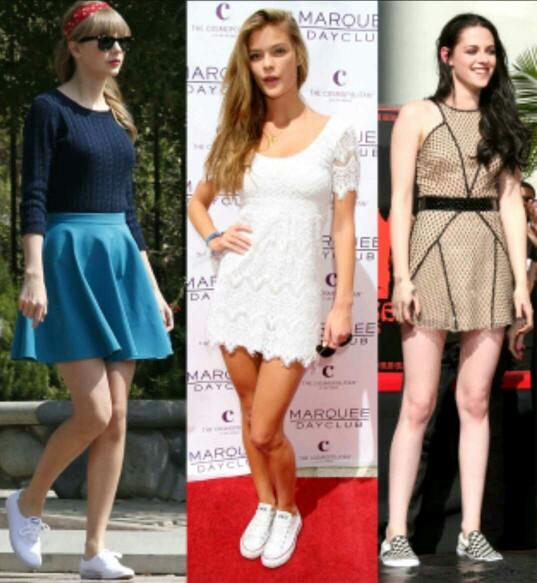 Dresses and Sneakers, Yes or no??