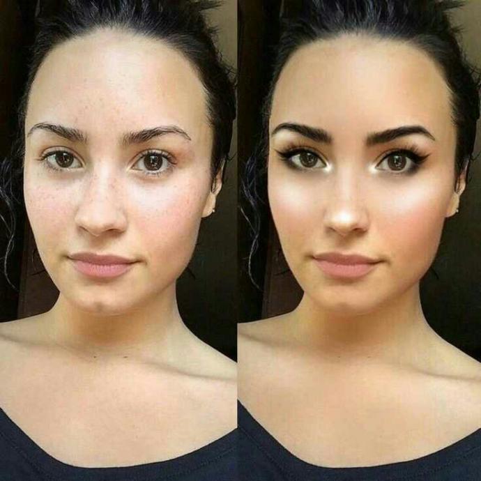 Makeup vs. Wake up?