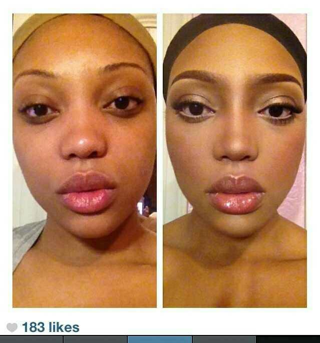 Makeup vs. Wake up?