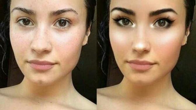 Makeup vs. Wake up?