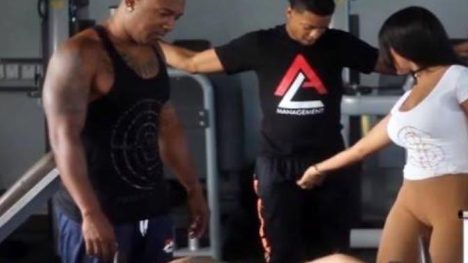 Brazilian Model Gropes 100 D*cks Is she a girl or a guy?