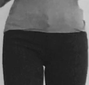 Is it ugly when you can see the trousers under a thight shirt?