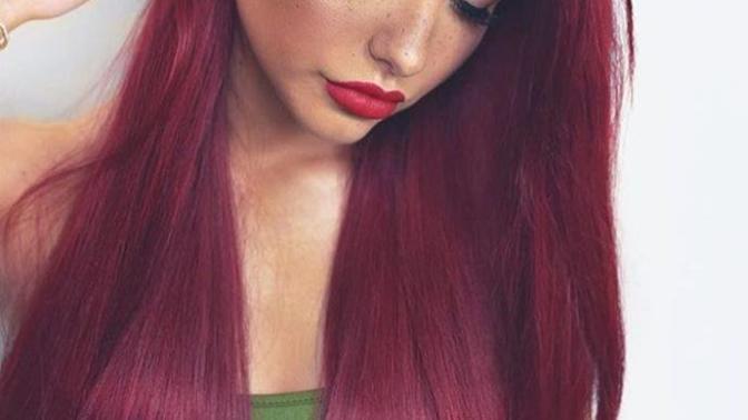 Should I dye my hair red or black?