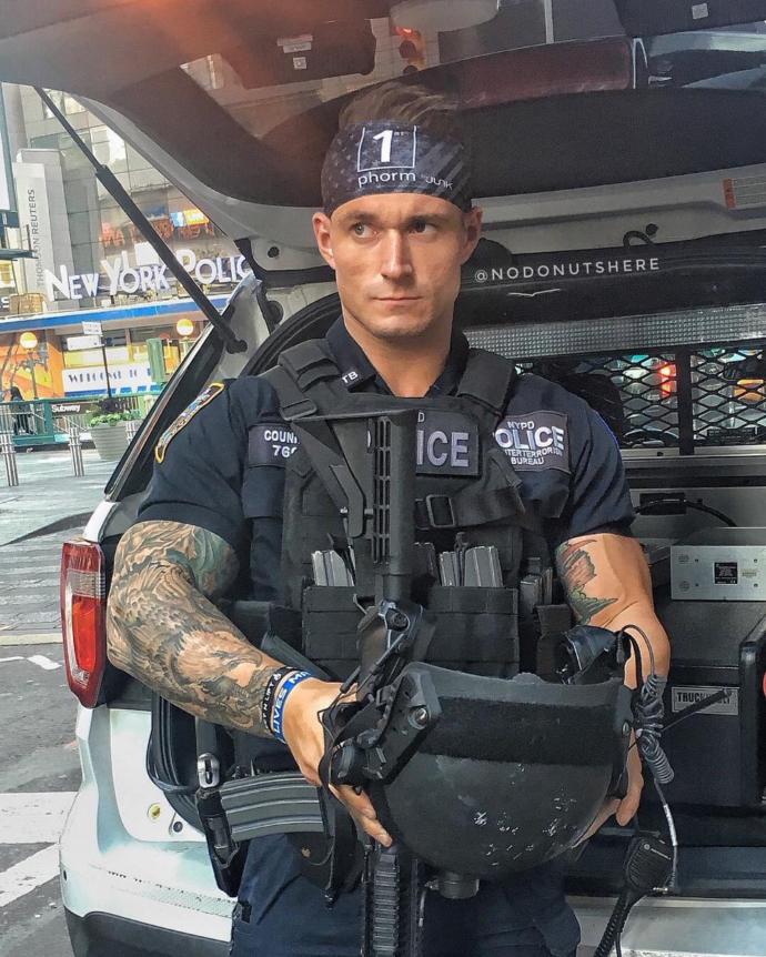 WOULD YOU RATHER: Date the cop who is kind of hot OR date the fuckboy boy in the other picture?