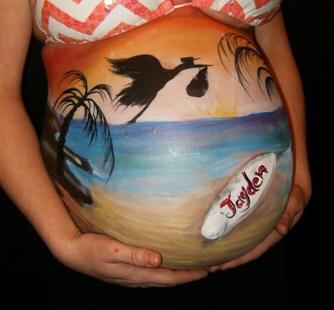 Would you strip down to mark up your body in paint (with paints that are safe for the body)?