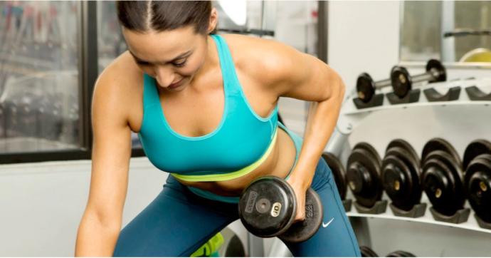 How to exercise with weights without gaining so much muscle?