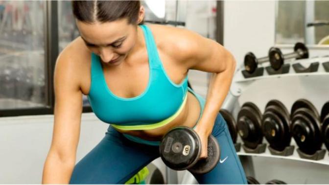 How to exercise with weights without gaining so much muscle?