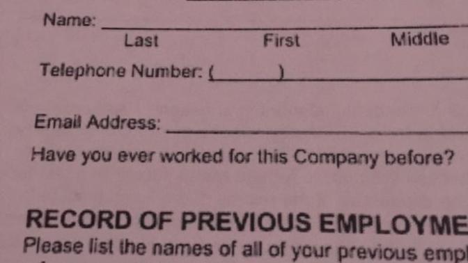 First Job Interview?