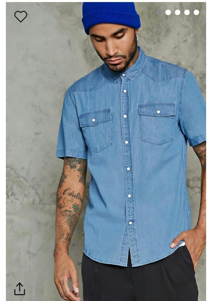 Don't you agree jean shirts are a staple in any wardrobe?