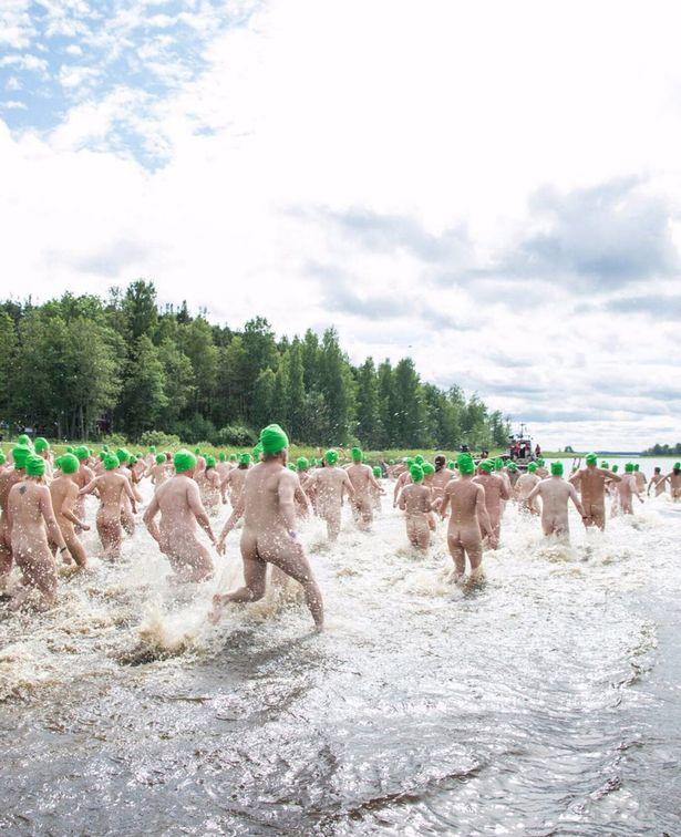 Would you participate in an attempt to break a skinny dipping world record?