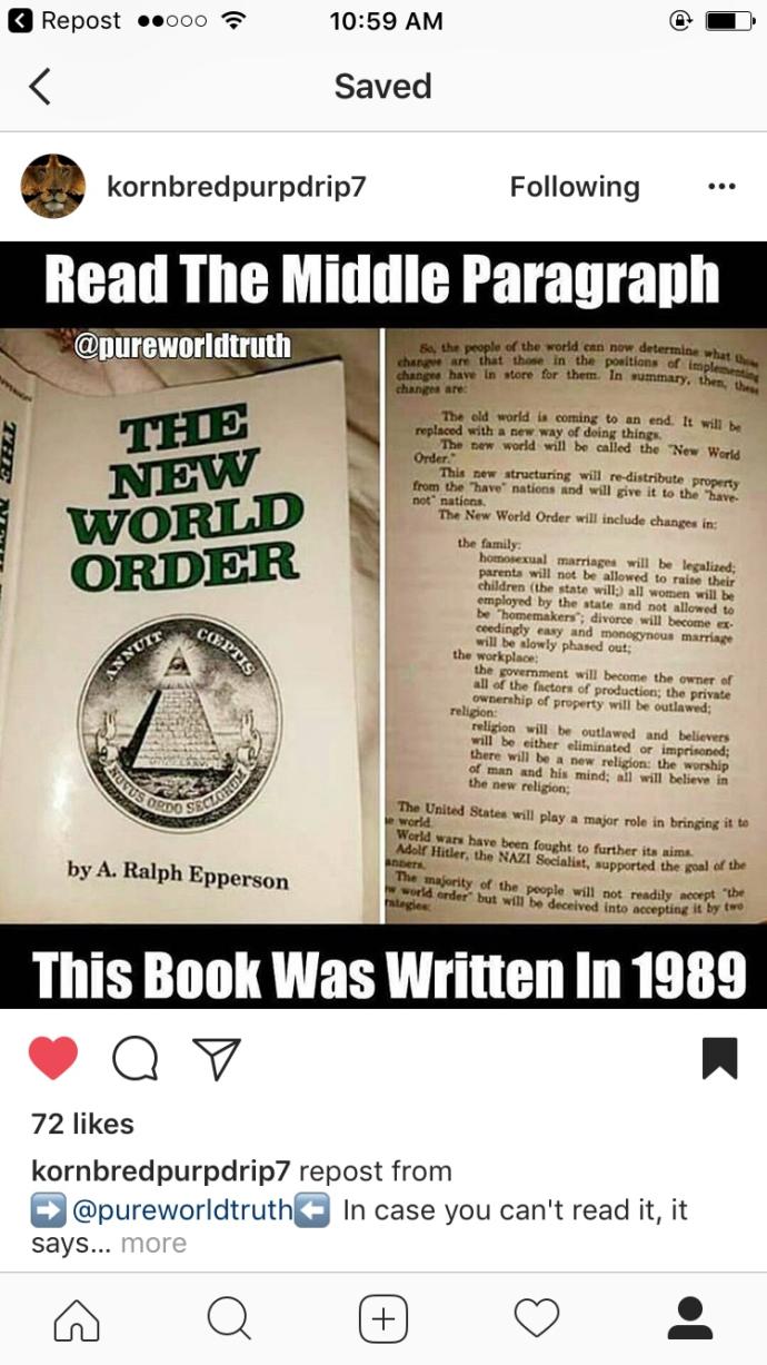 Your thoughts on illumanti/ freemason ???
