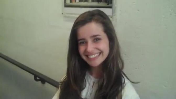 Why did this girl all of a sudden start smiling when I talk to her now?