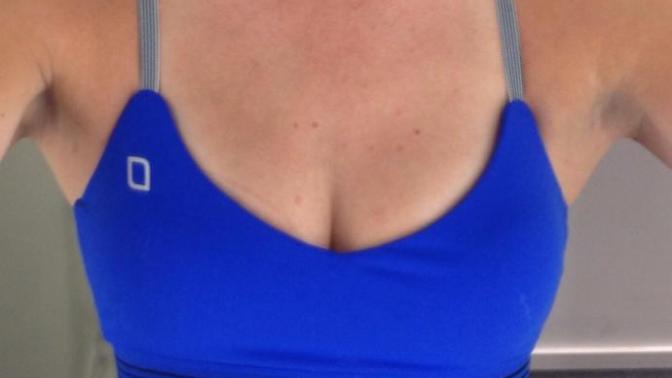 At what point is there too much cleavage?