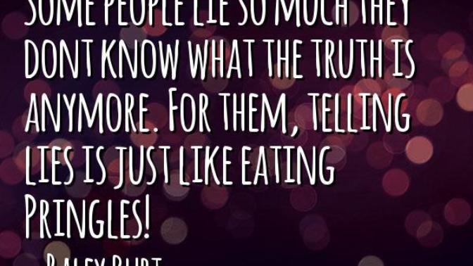 Do you think that lies are sometimes necessary?