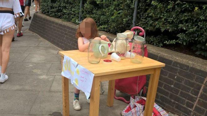 5yr old girl fined £150 for setting up lemonade stand- Fair or not fair?