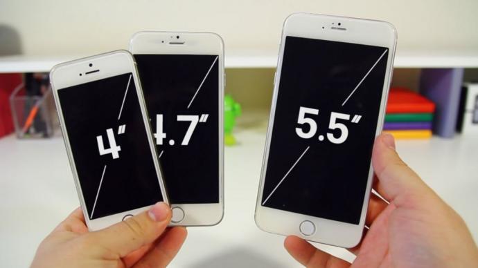 I find it hard to hold my 5.5 inch. Does that mean my hands are small?