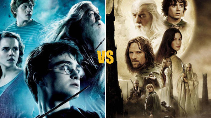 Which is better - Harry Potter or Lord of the Rings?