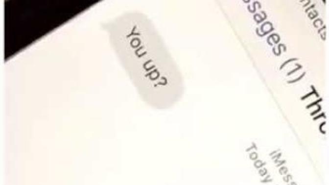 Am I overreacting to his late night "You up" text?