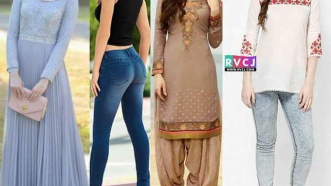 Which type of dress looks the best on girls?