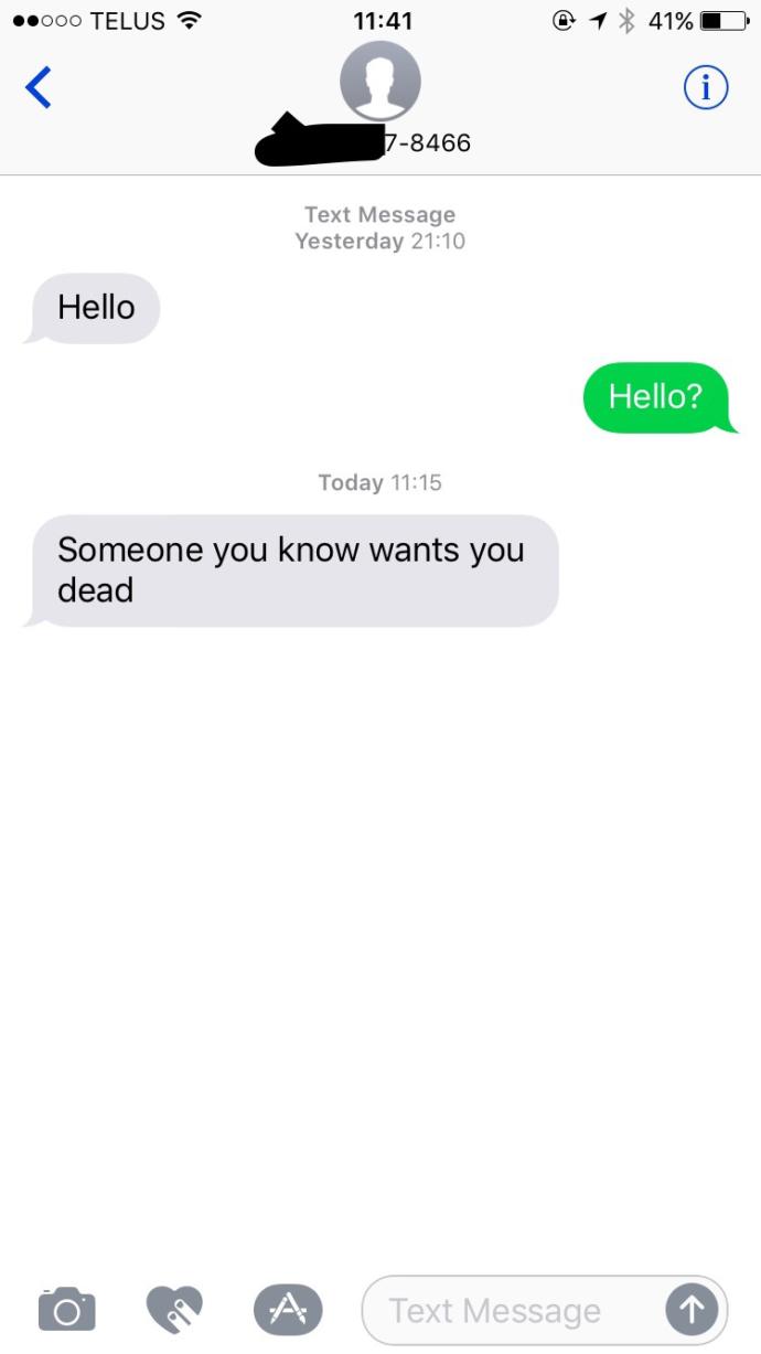 Crazy ex girlfriend?