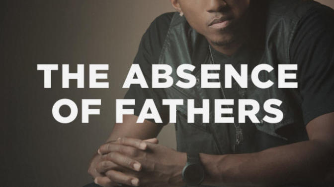 Why do BLACK men often abandon their children compared to men of other races?