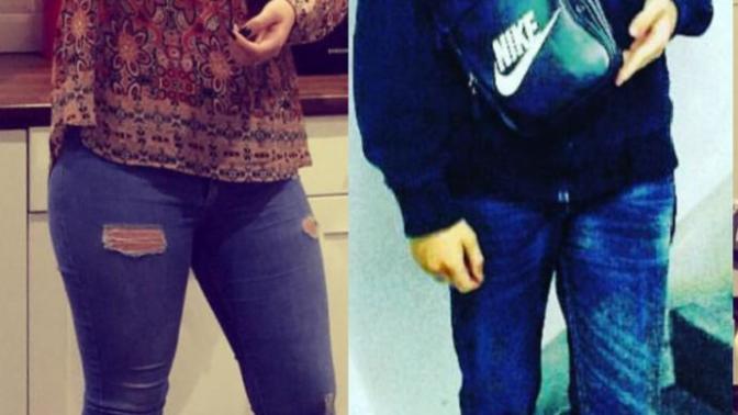 Who has thicker thighs the woman or guy?