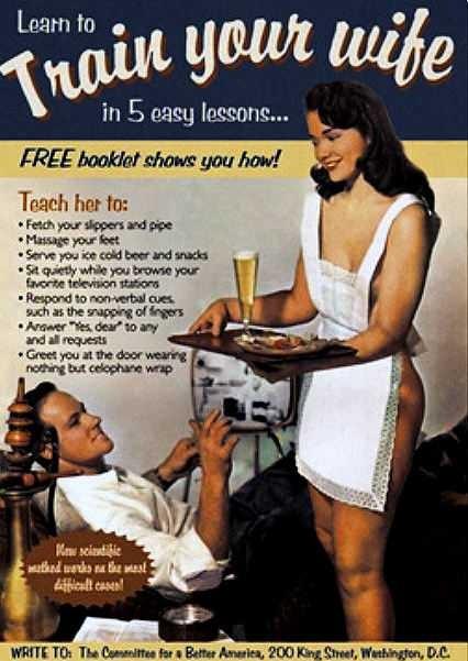 Should women be forced into subservience by society?