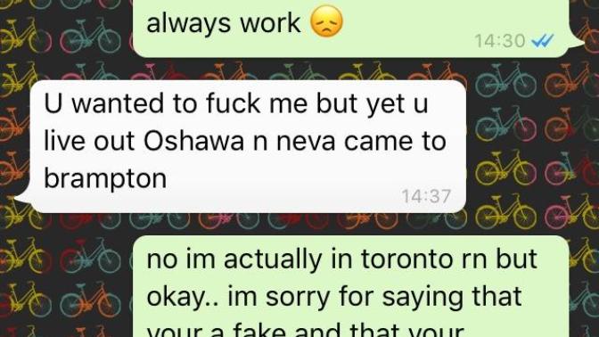 Should I tell my disgusting boyfriend about this?