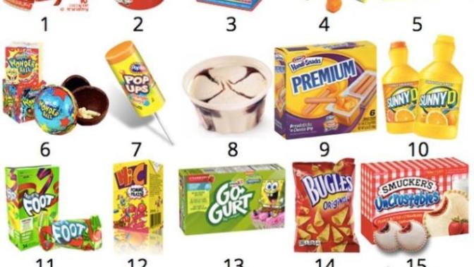 What was your favorite after school/in school snack as a kid?